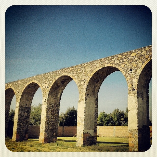 Acueducto Ex Hacienda "El Saucillo" - Desde acá... via Instagram